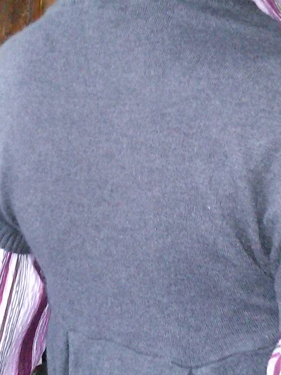 Damen-Long-Weste von H & M - Gr.S-grau