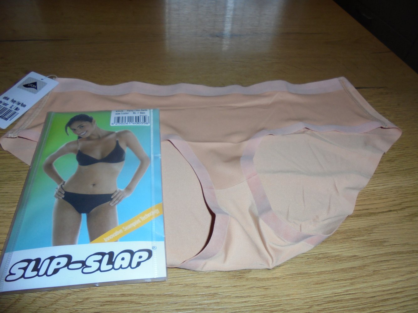 NEU: 2 Stück Damen Slips- Pantys haut Gr. L/XL v. Slip-Slap nahtlos