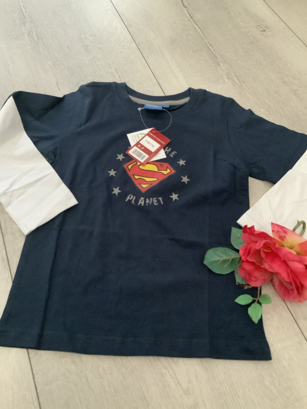 Langarm Shirt gr. 110/116 