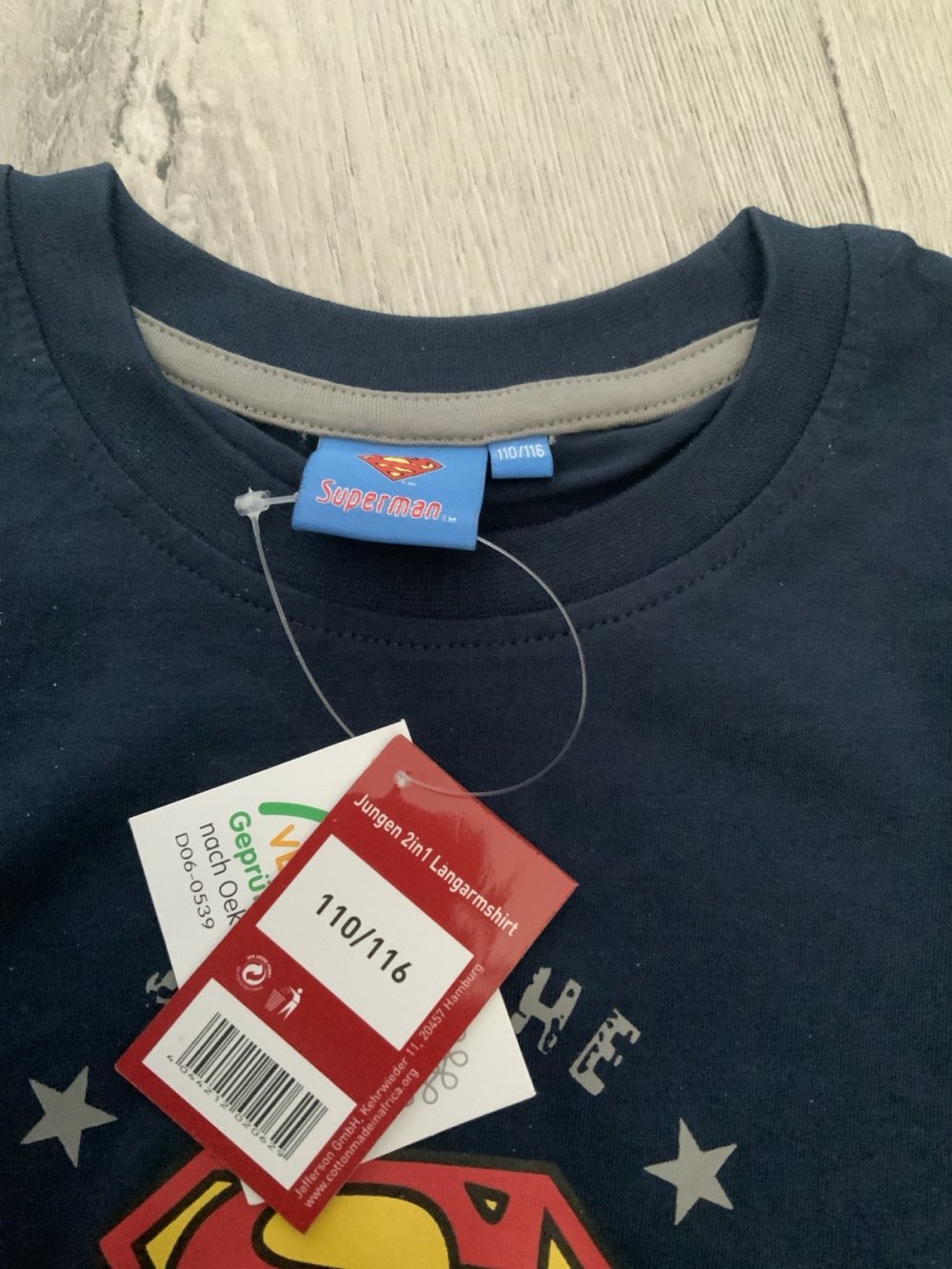 Langarm Shirt gr. 110/116 