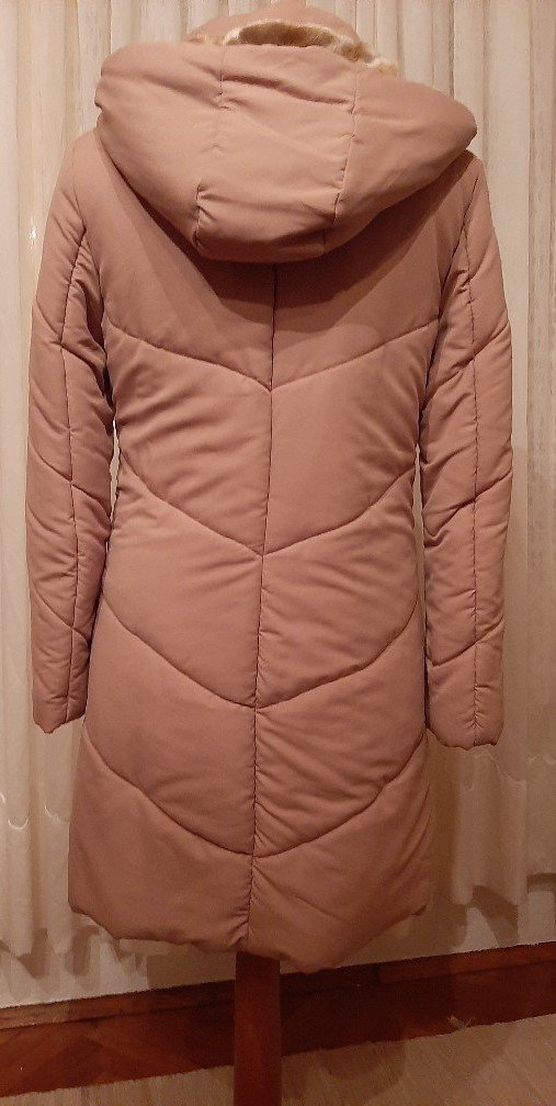 NEUER !!! WEICHER WARMER STEPPMANTEL IN OCKER GR.: 38 VON Y.O.U.