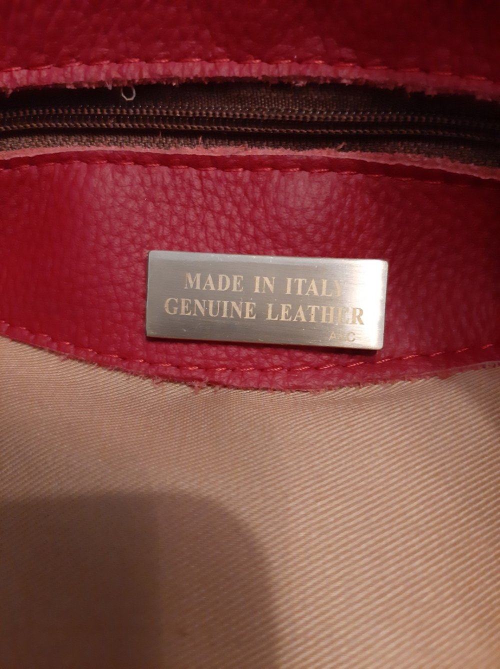 NEUE !!! SEHR EXKLUSIVE ECHT LEDER TASCHE MADE IN ITALY VP CA.: 260,00 EURO !!!!