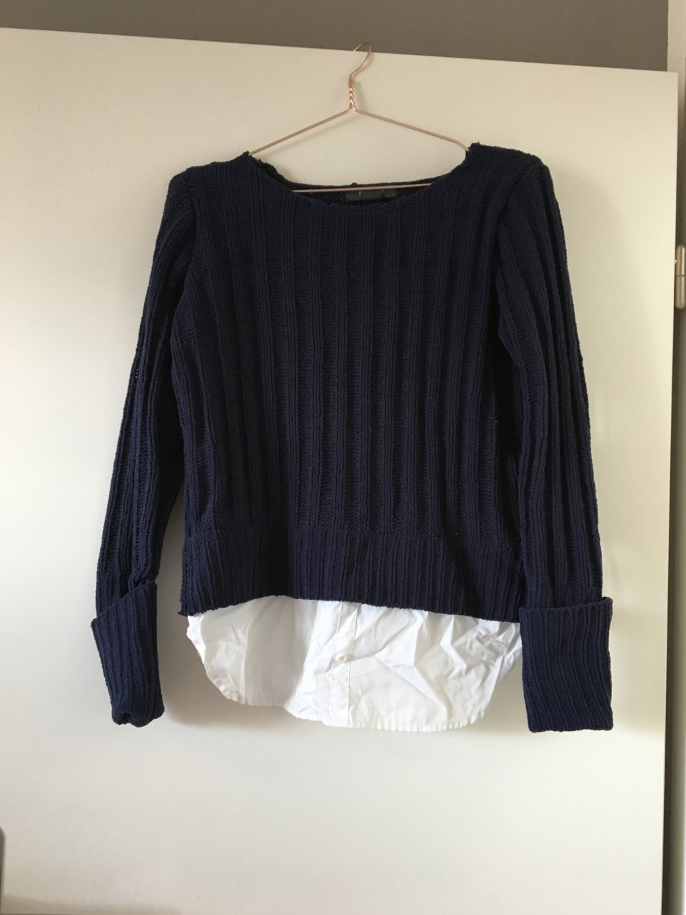 Pullover mit Hemd