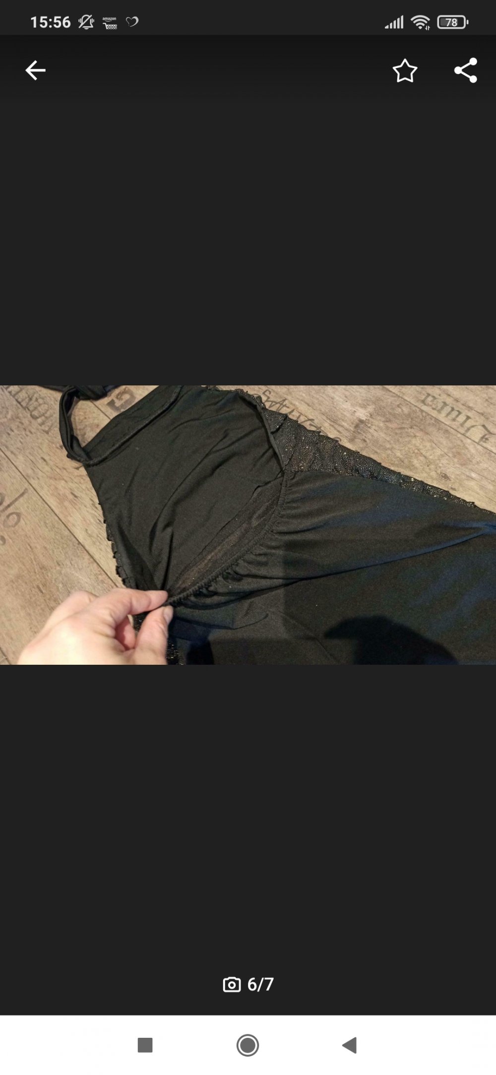 Wunderschönes, Party neckholder Kleid, Größe XS