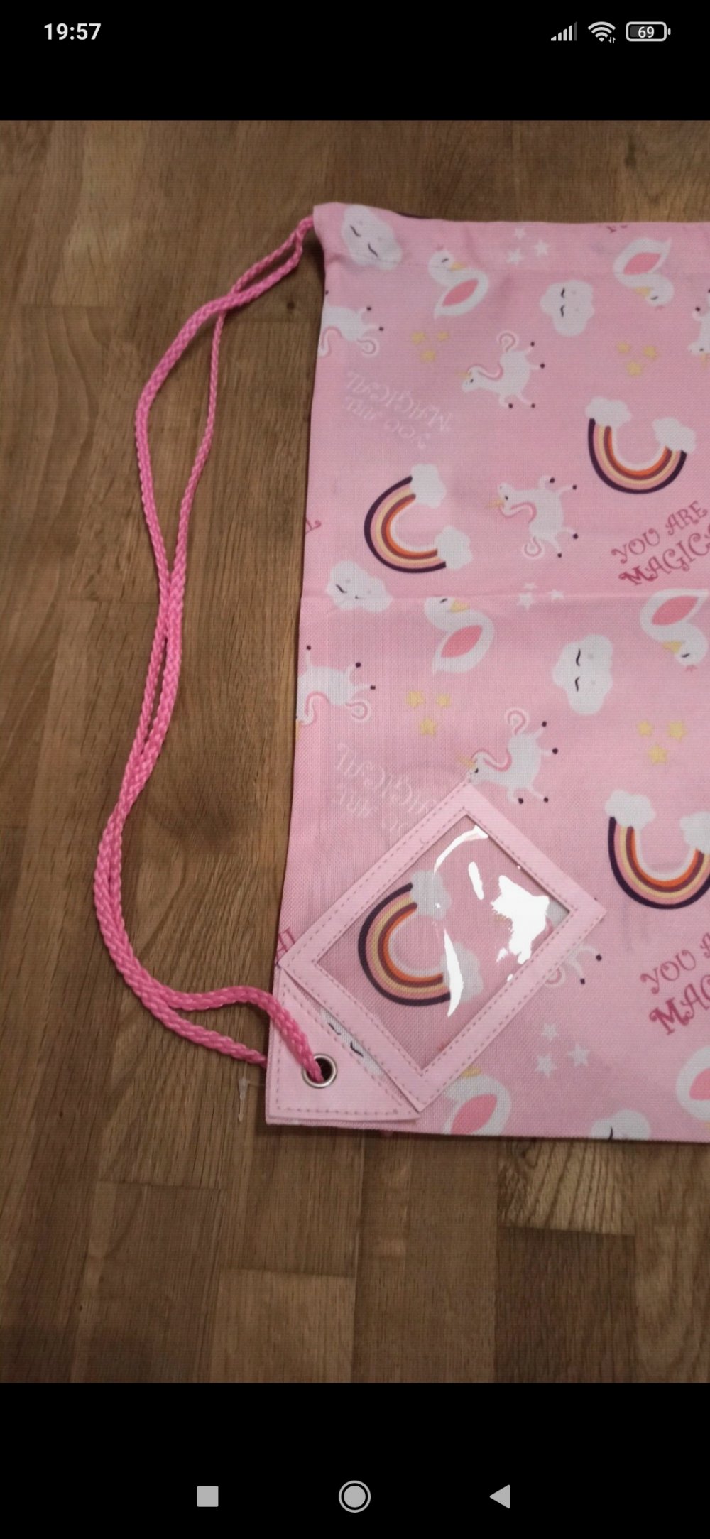 Süßer neuer Sportbeutel