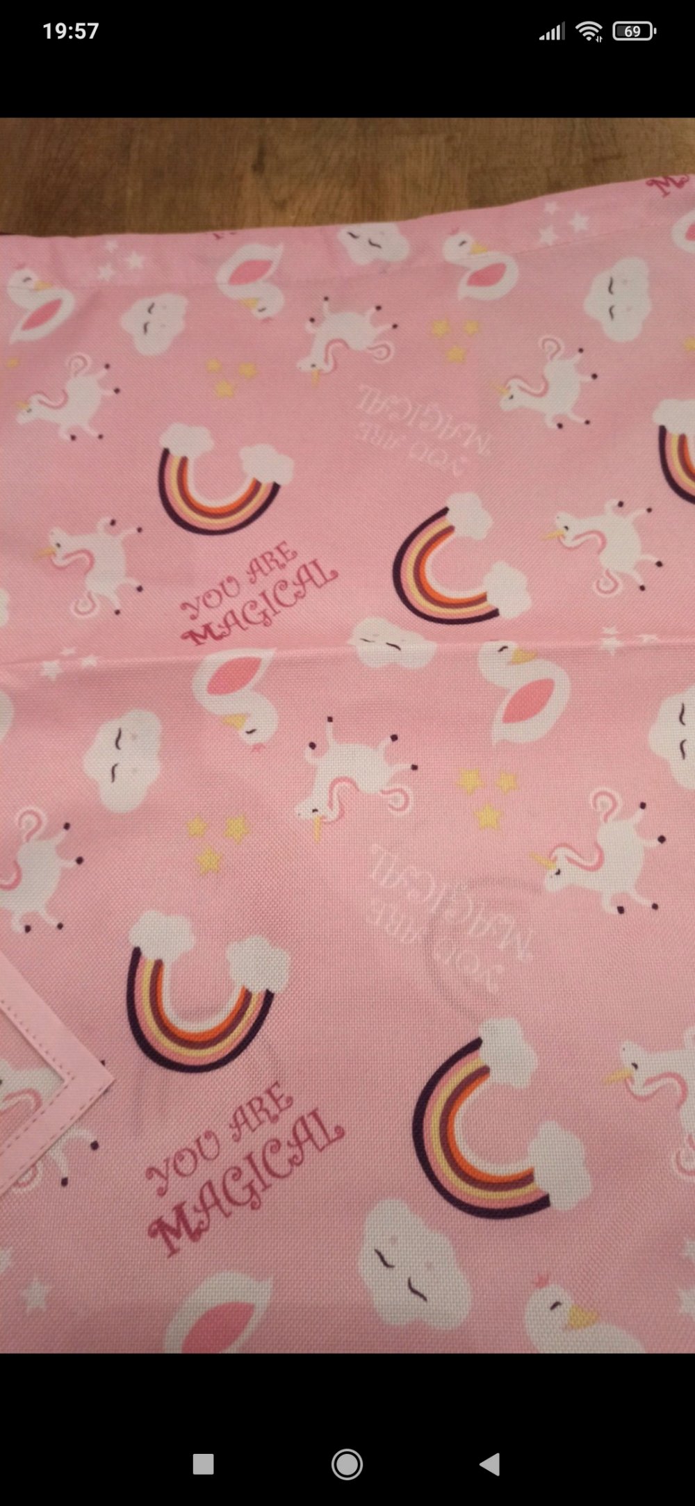 Süßer neuer Sportbeutel