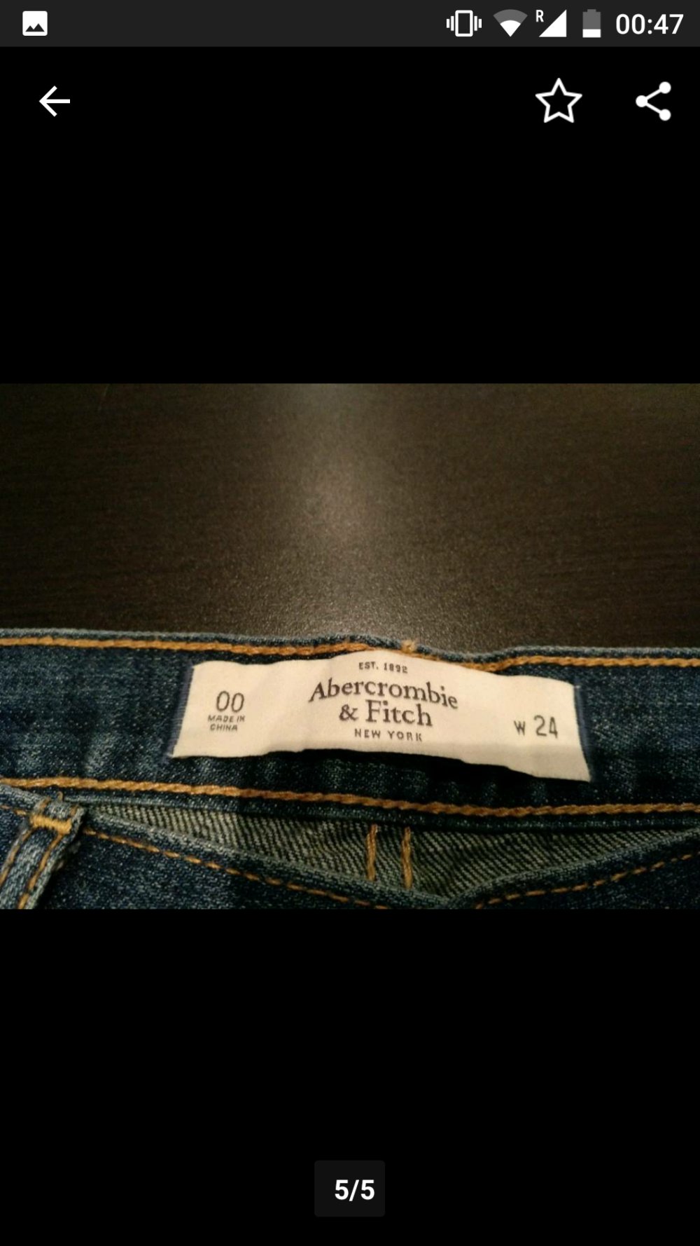 Süße Hotpants von Abercrombie und Fitch, Größe 32