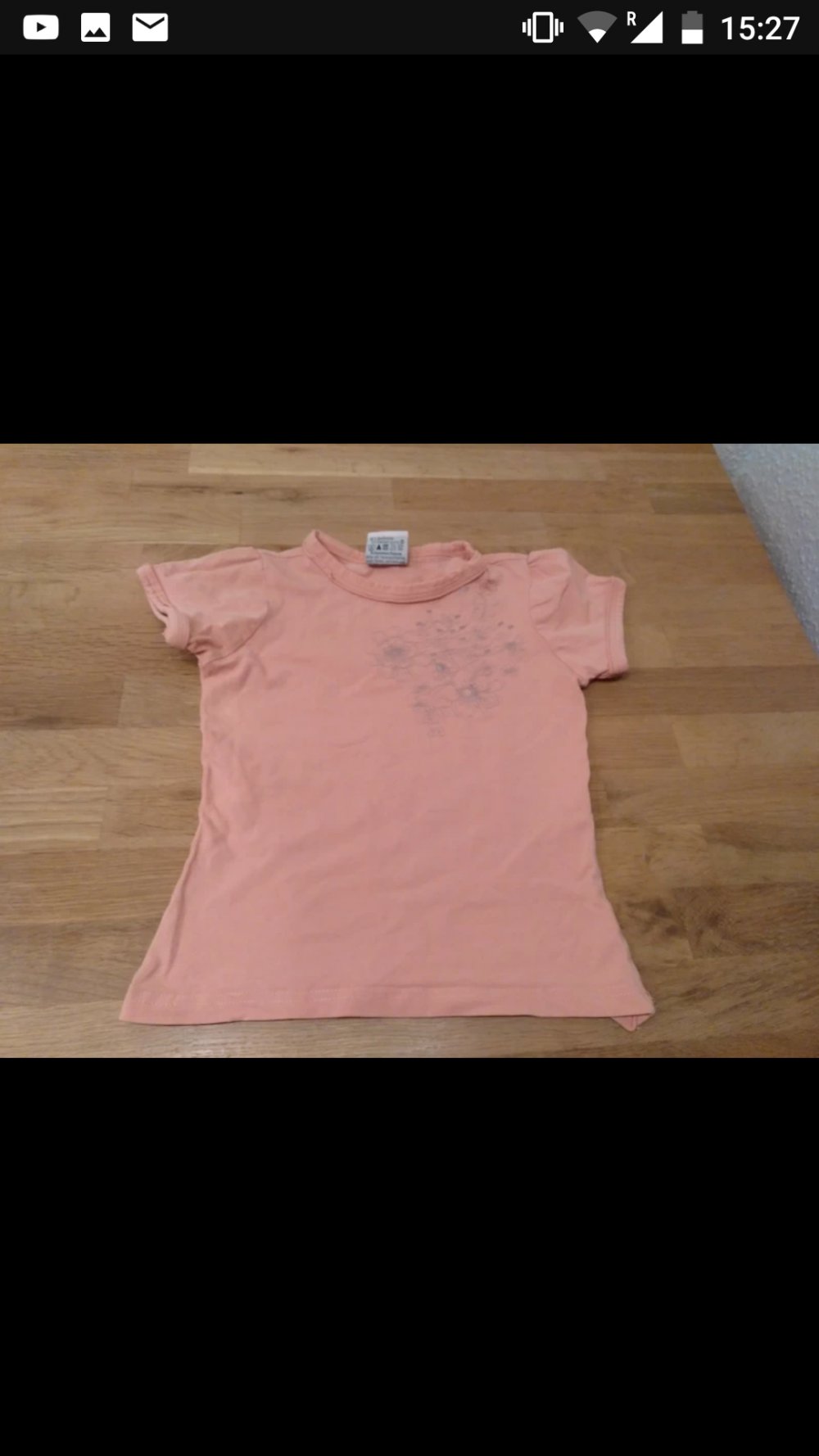 Süßes T-Shirt, Größe 128