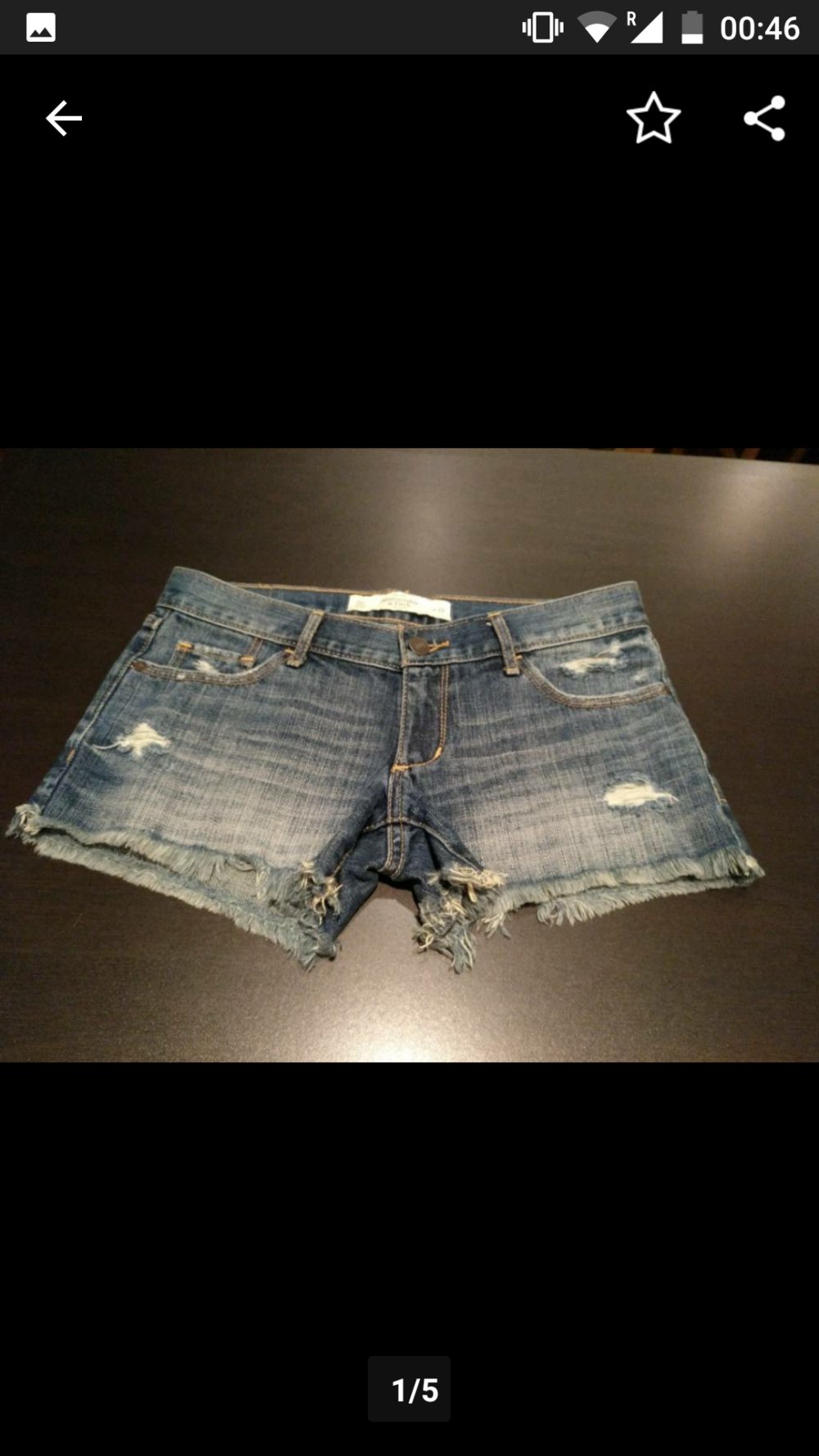 Süße Hotpants von Abercrombie und Fitch, Größe 32