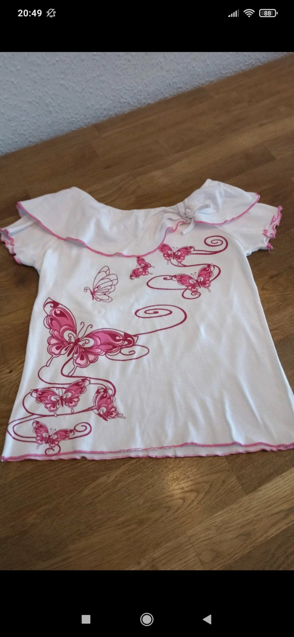 Süßes T-Shirt, Größe 146/152, 4 Teile