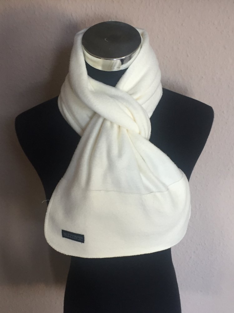 Nilton´s Fleece Flausch Schal Creme Farben