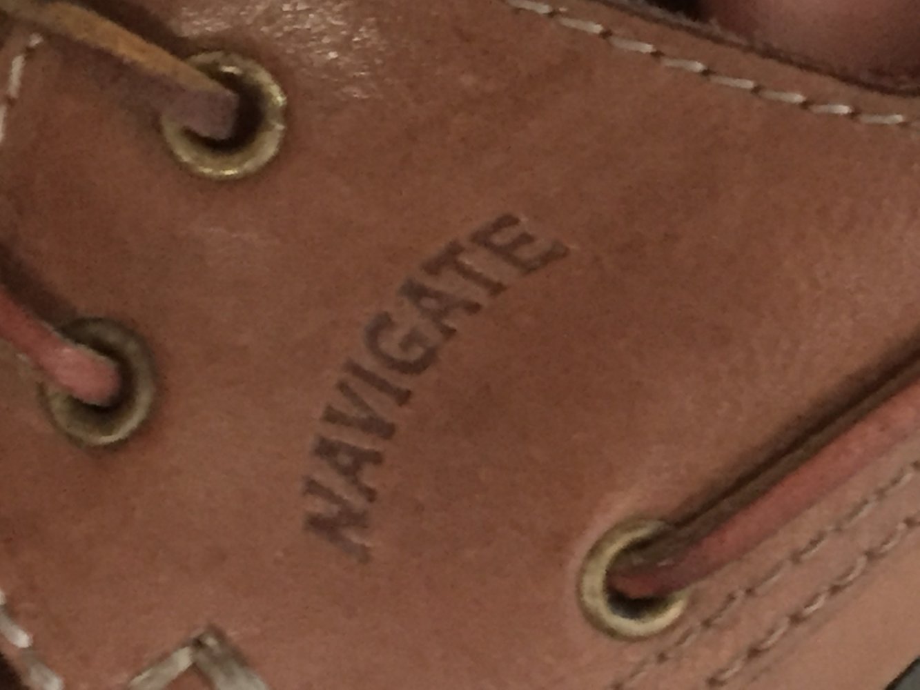 Navigate Bootsschuhe Leder Mokassins Gr.43 hellbraun Material Leder Außen und Innen, Kunststoff Sohlen