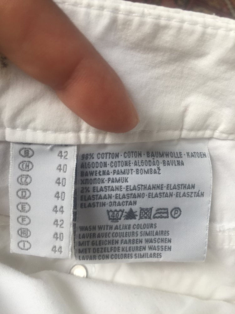 C&A High Waist Capri Hose Shorts Gr.38/M Baumwolle / Elasthan