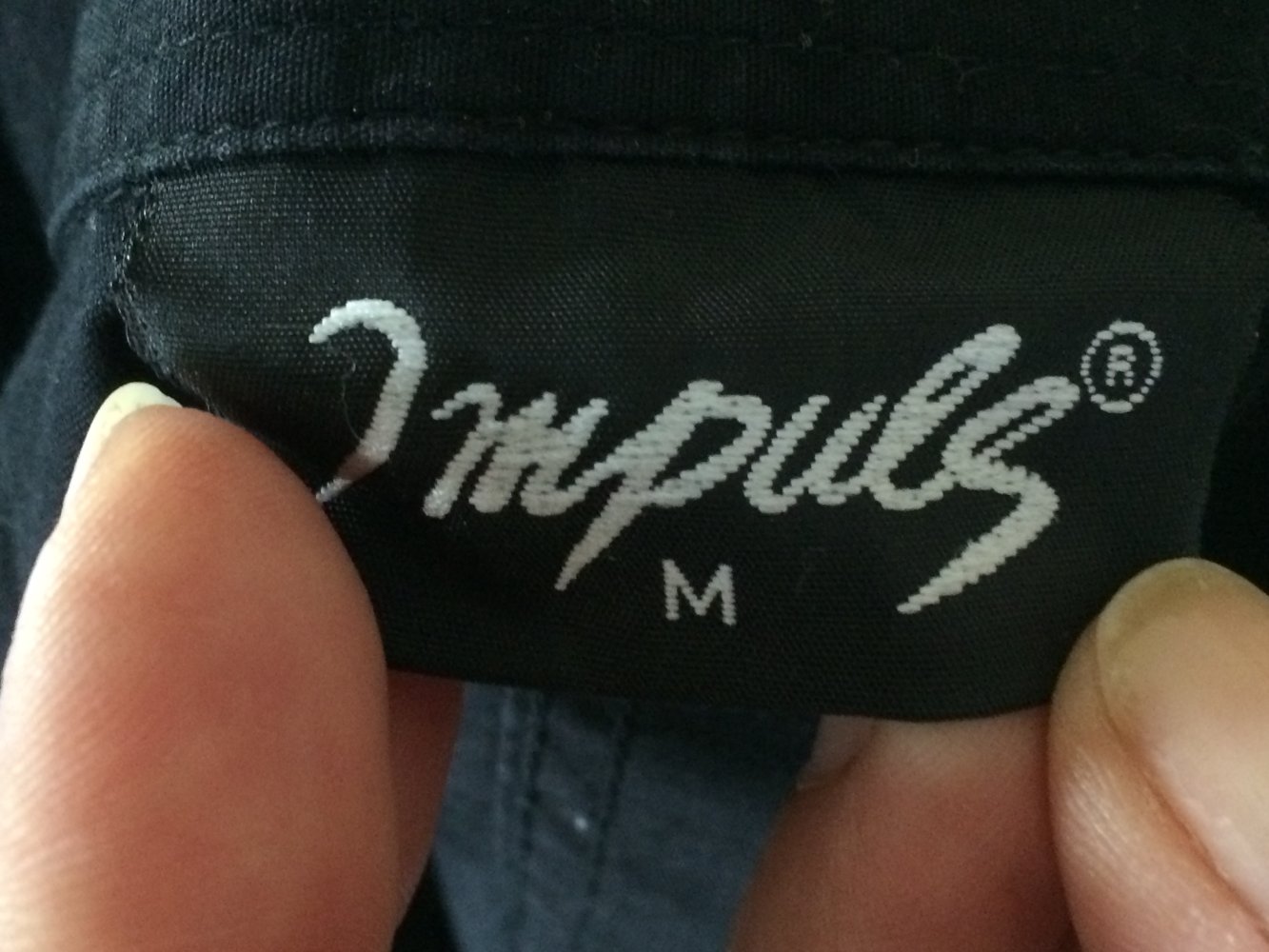 H&M Impulse Bluse Gr.S/M in schwarz + Khaki Baumwolle