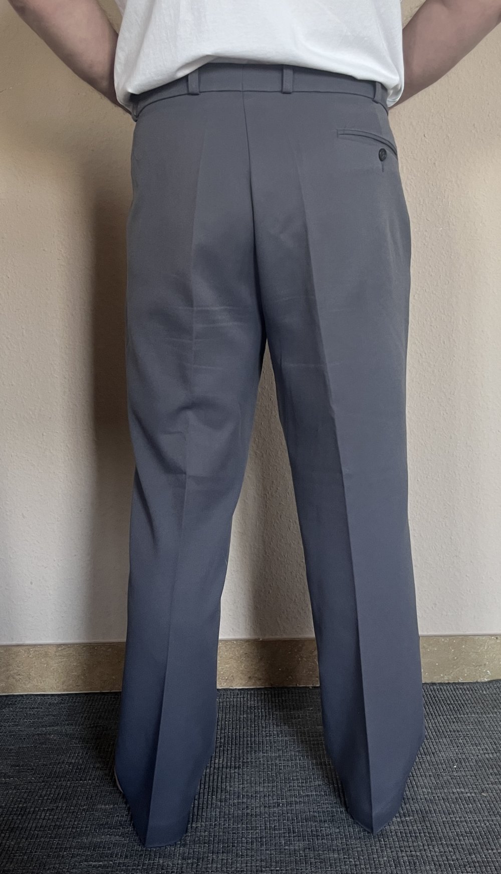 Canda Anzughose Kurzgröße 27 (ca.XL)  hellgrau mit Comfort Stretch Bund