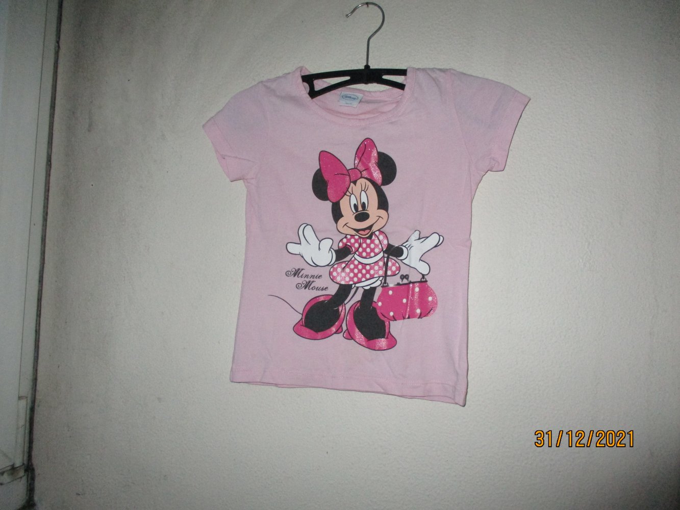 T-Shirt von Disney, rosa /bunt, Größe 104