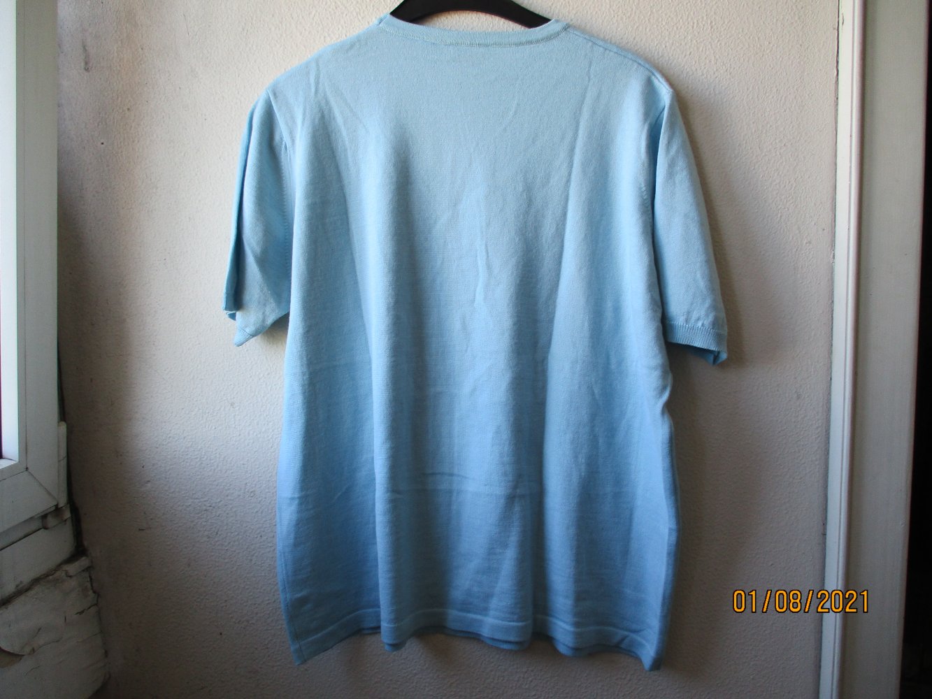 T-Shirt von Bexleys Woman, hellblau, Größe XXL
