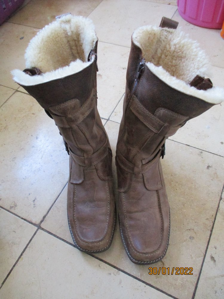 Stiefel von Tamaris, braun, Größe 39