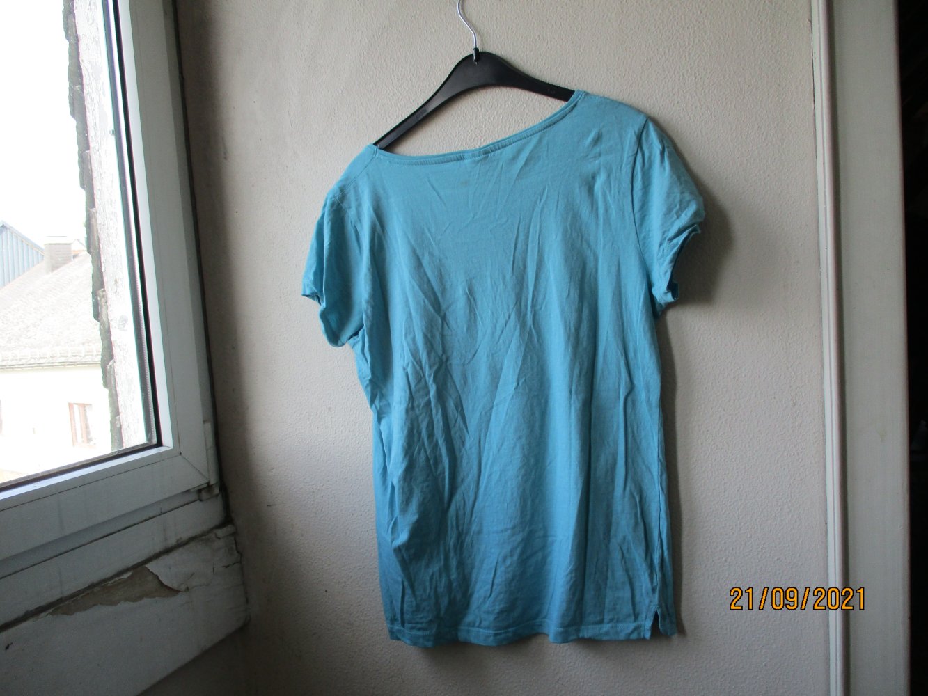 T-Shirt von Ellenor, türkis, Größe XL (48/50)