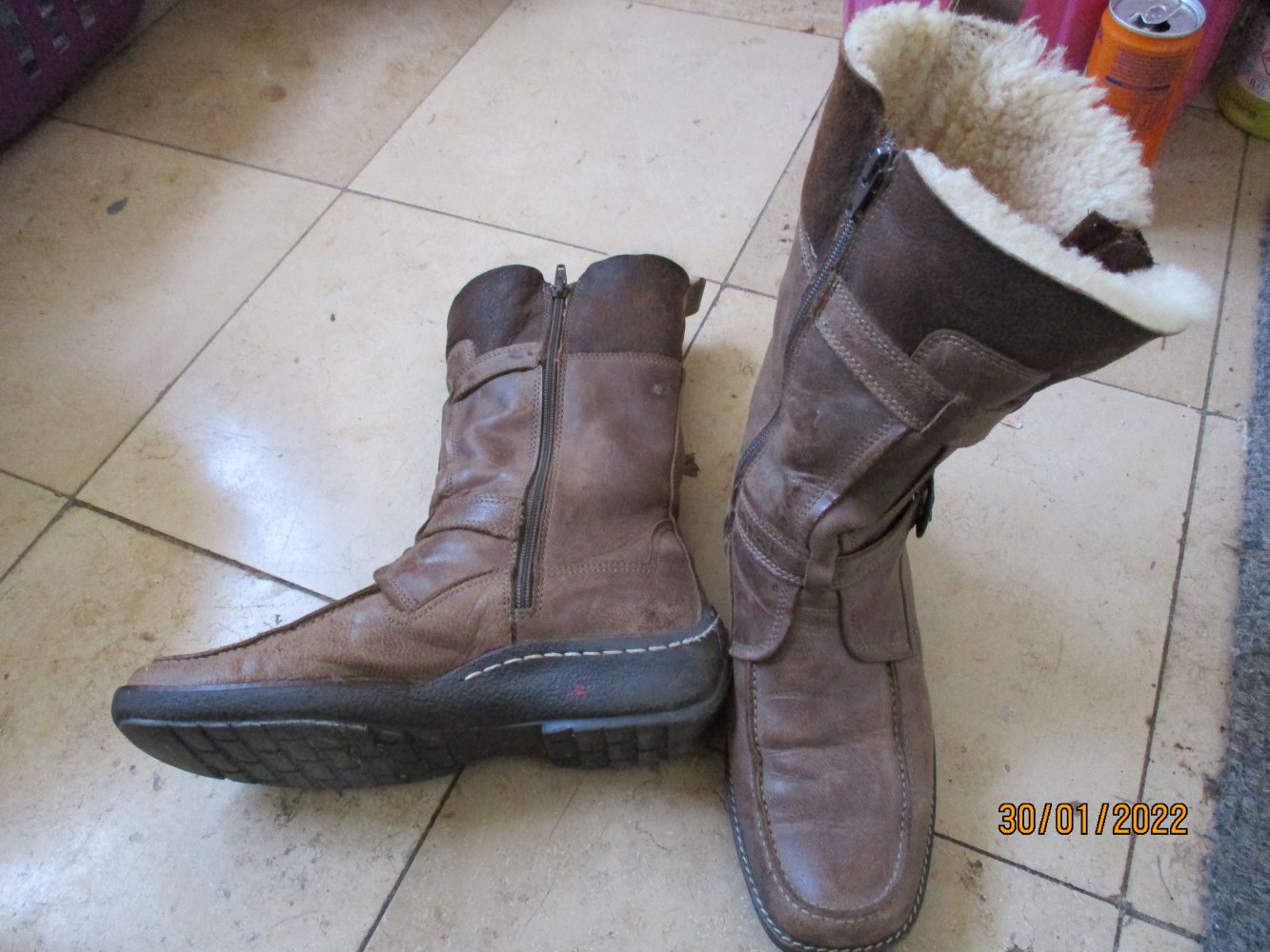 Stiefel von Tamaris, braun, Größe 39