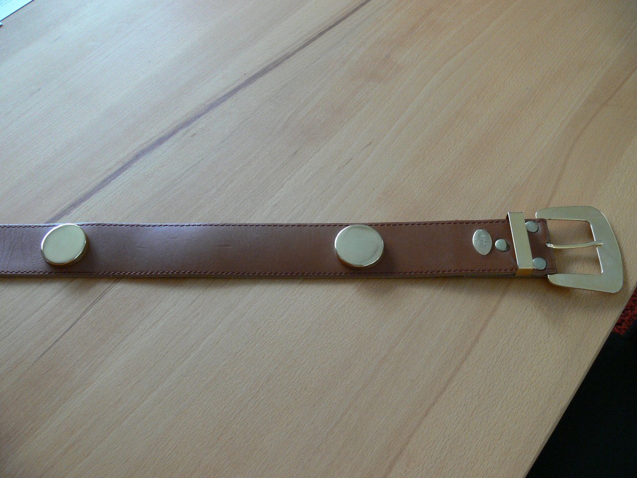 Echtledergürtel Gürtel Sunbelt by Rosner Gr. M 