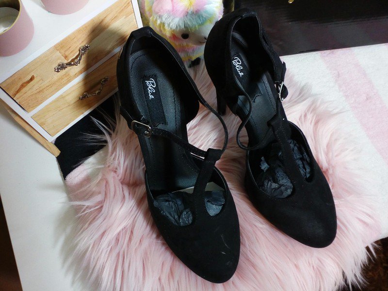 NEU! SeXy Blink High Heel Stiletto Riemchen Pumps Gr 40 Plateau Shoes 14cm Schwarz Wildleder