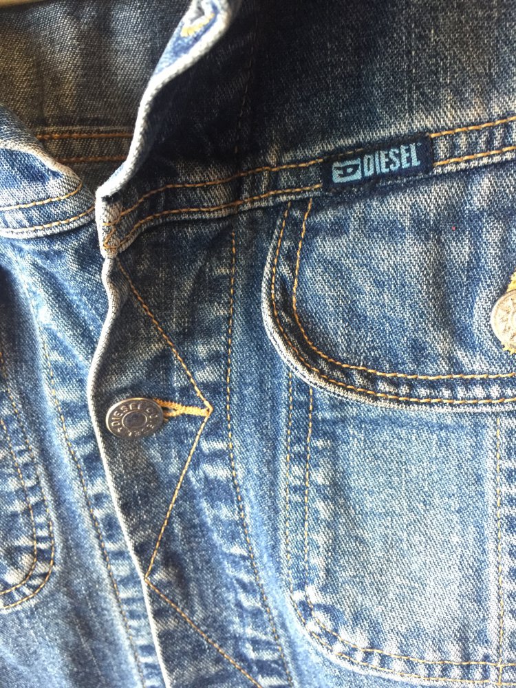 Diesel Originale Diesel Jeans Jacke Oversize Luxus Designer Marken Ware Kleiderkorb Ch