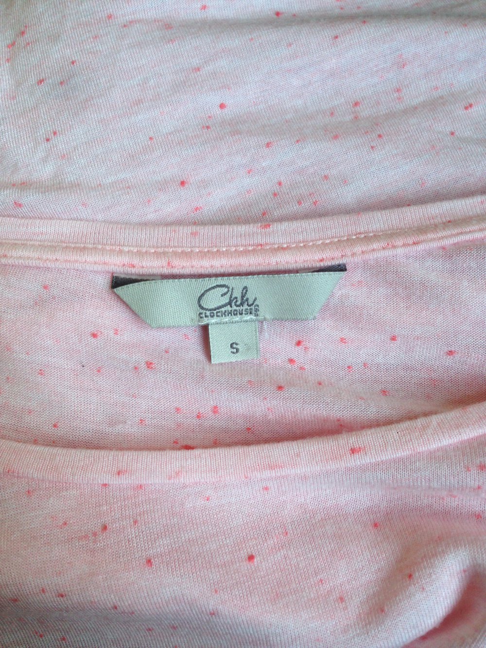 Rosa Shirt von Clockhouse in Größe 36-38