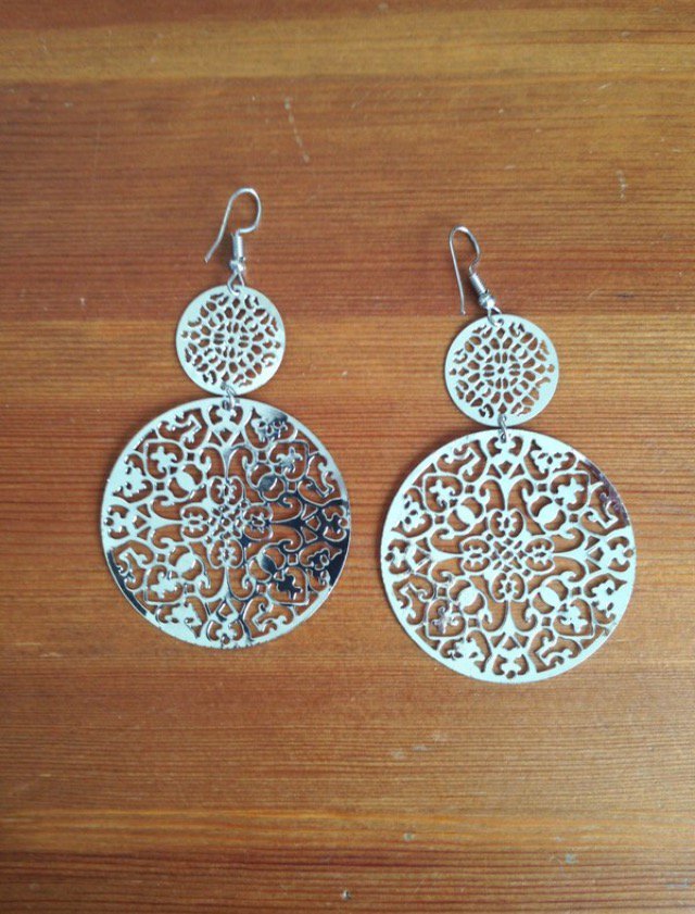 Orientalische Ohrhänger in Silber