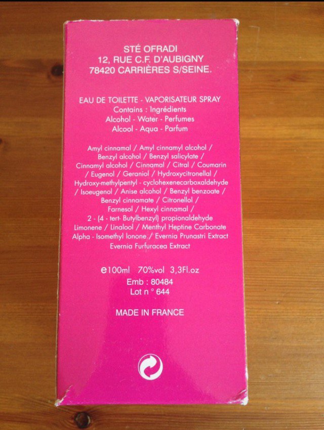 Vintage-Parfum Ziana aus Paris EdT 100ml