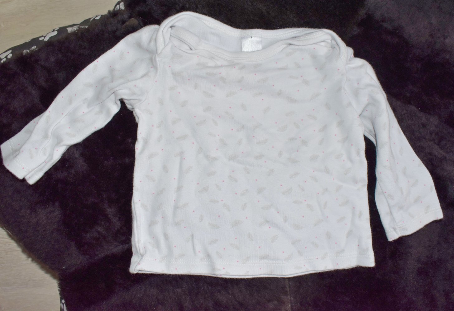 Shirt Babyclub, Größe 68, gepunktet