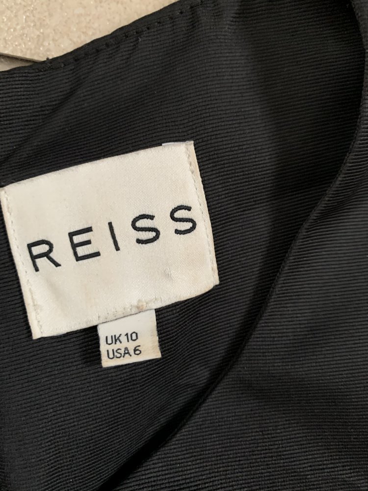 RRP 295Eur, Reiss Black Leah Cocktail Dress