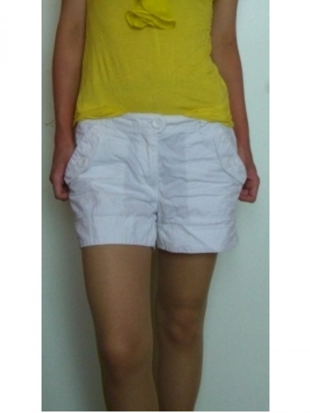 NEU CHINO SHORTS BAUMWOLLE LÄSSIG 36/S LOWWAISTE