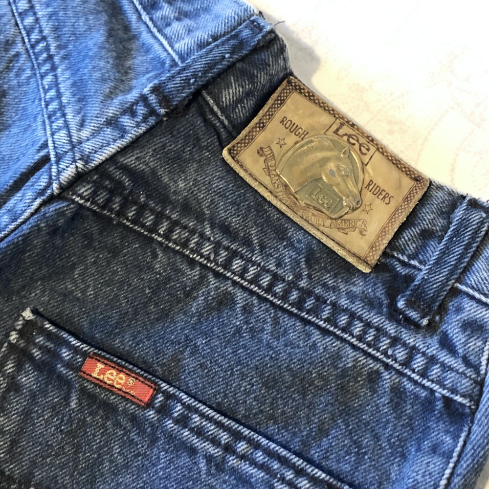 Original vintage Lee purple star highwaist Mom Jeans