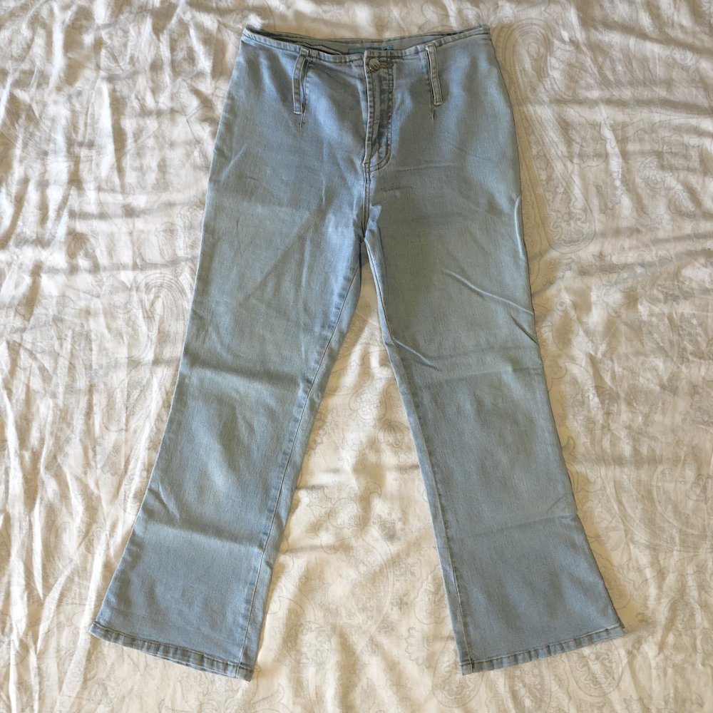 Vintage Schlagjeans ohne Bund