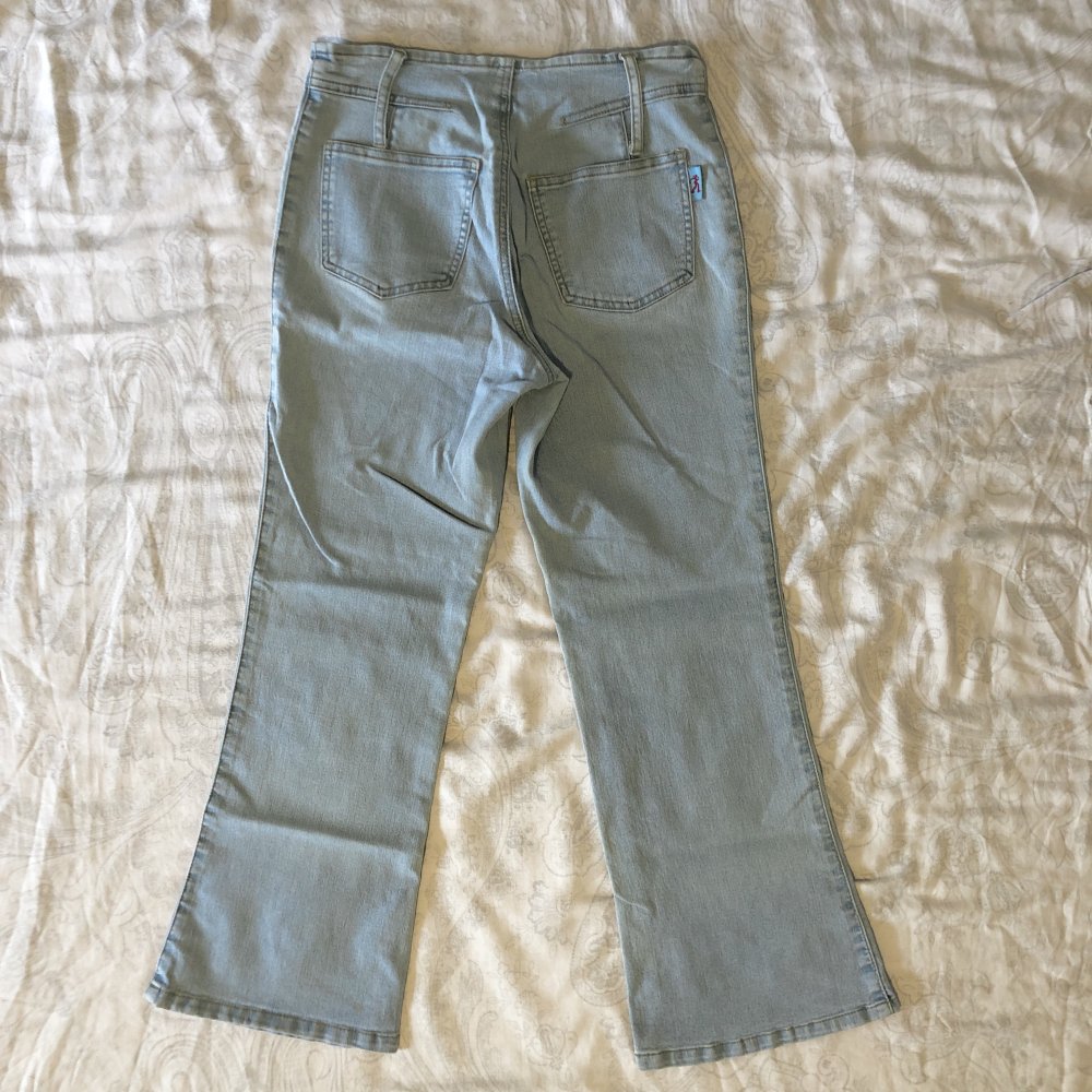 Vintage Schlagjeans ohne Bund