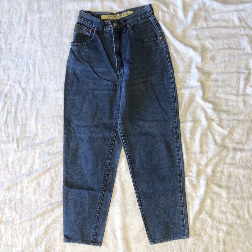 Original vintage Lee purple star highwaist Mom Jeans