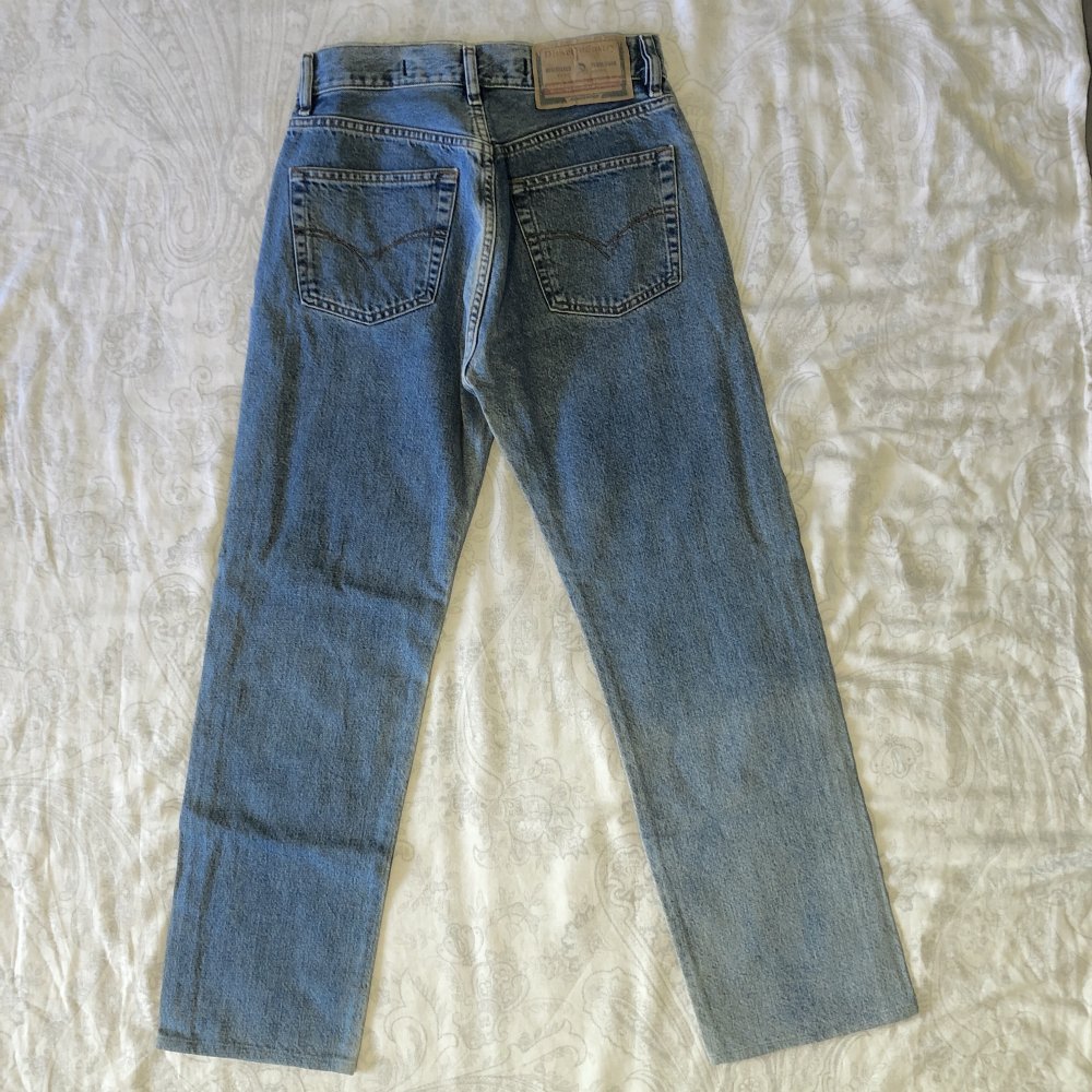 Original vintage Diesel highwaist Jeans mit geradem Bein