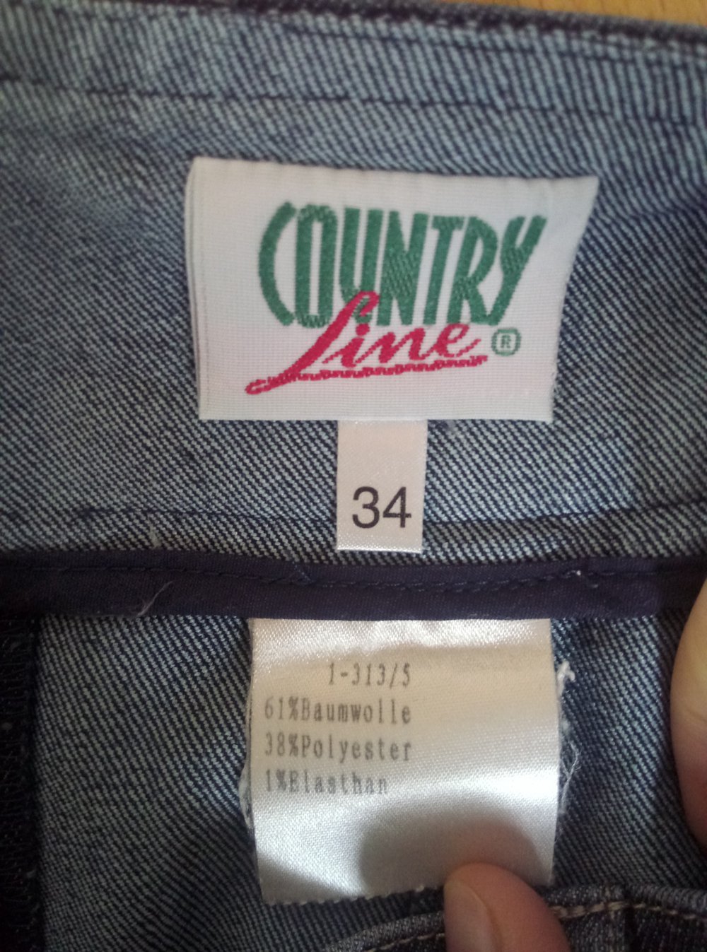 Country Line Trachten Rock Größe 34 Jeans 