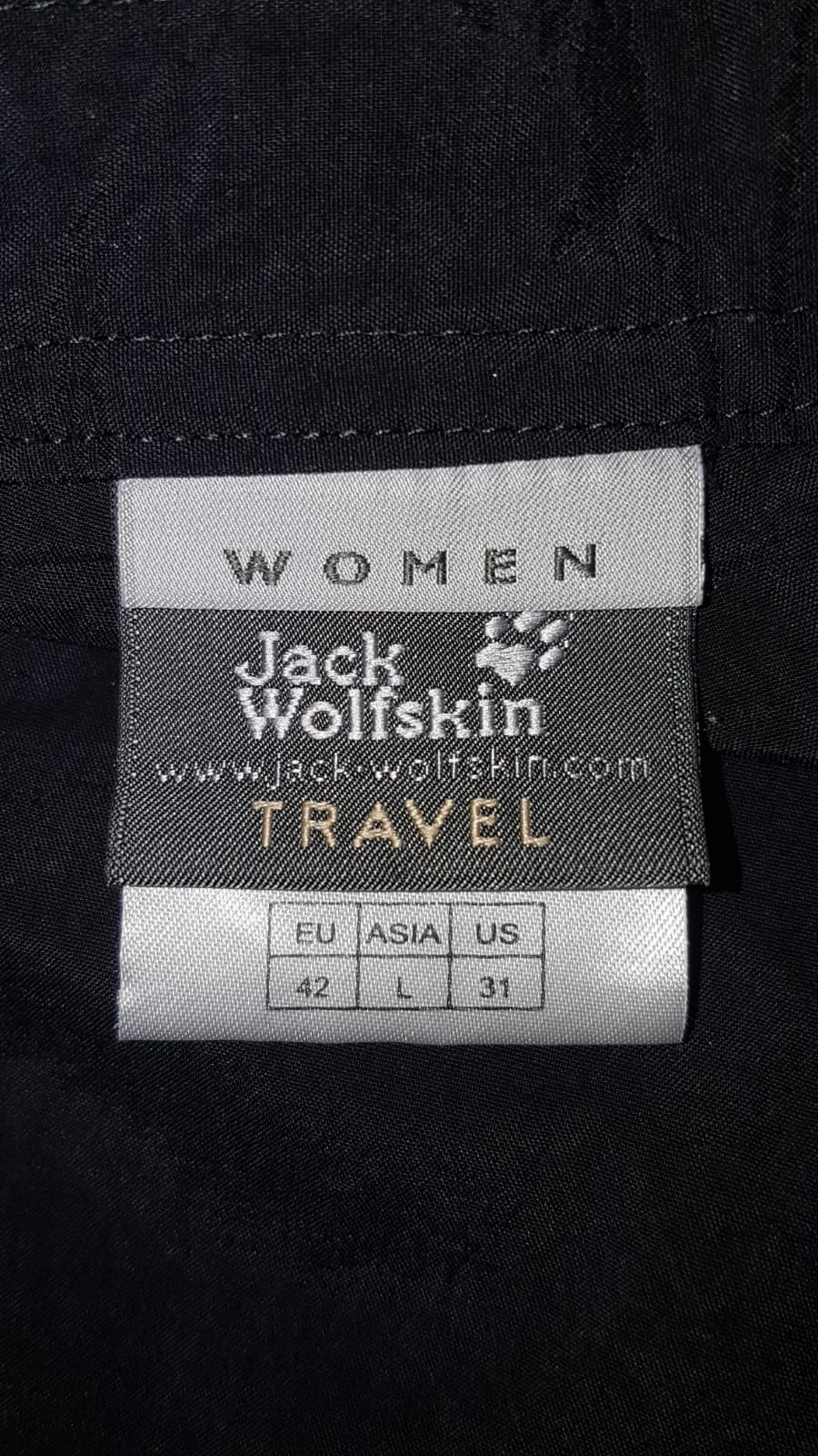 Jack wolfskin Damen Funktionshose Travel 