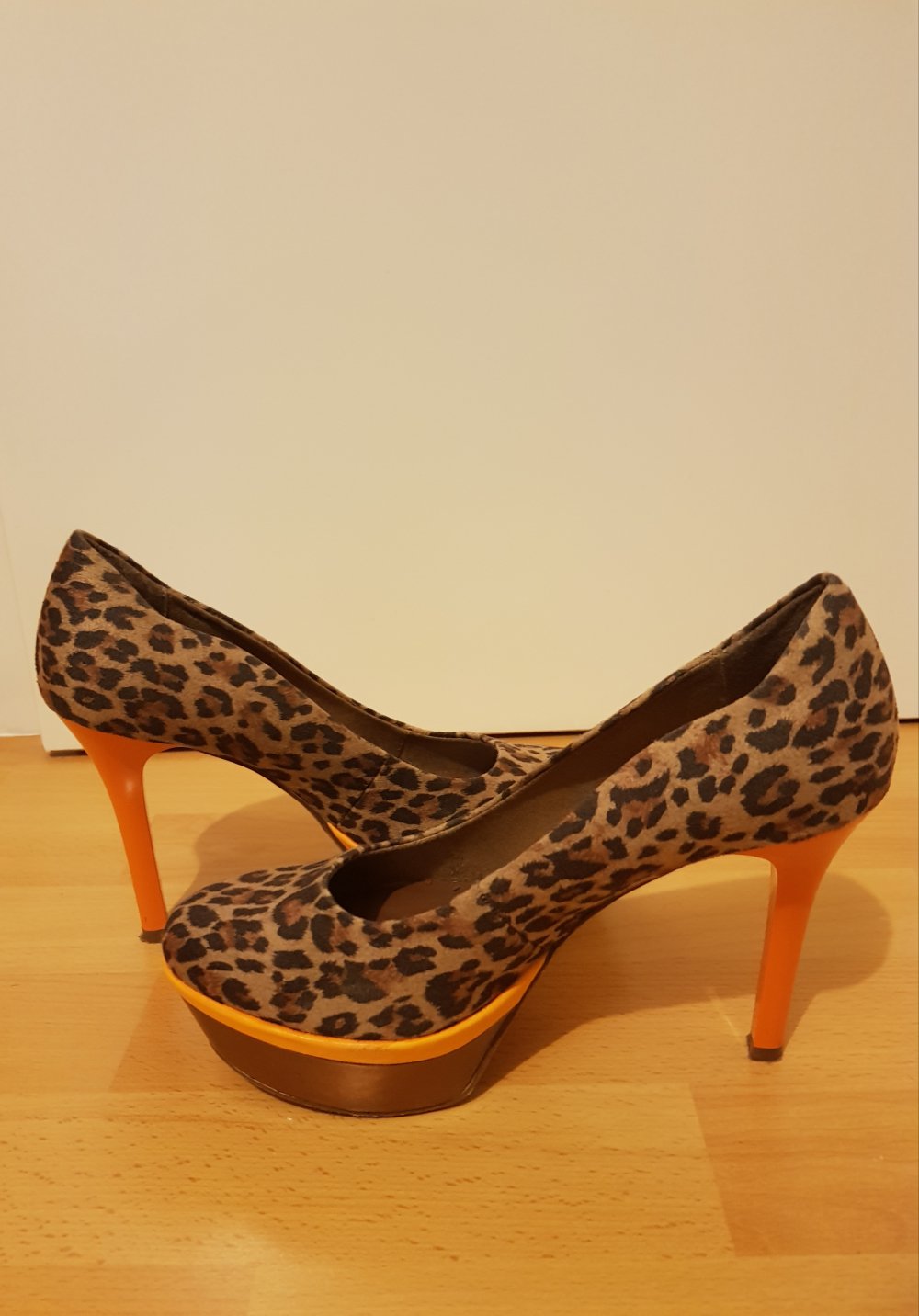 Tamaris High Heeld Leoparden Look