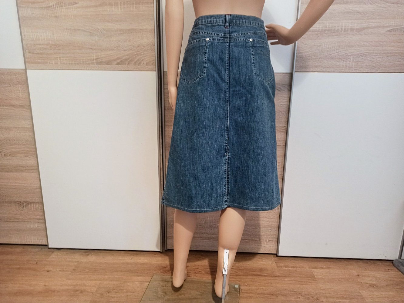 Schöner Jeans-Rock in blau von Chicc