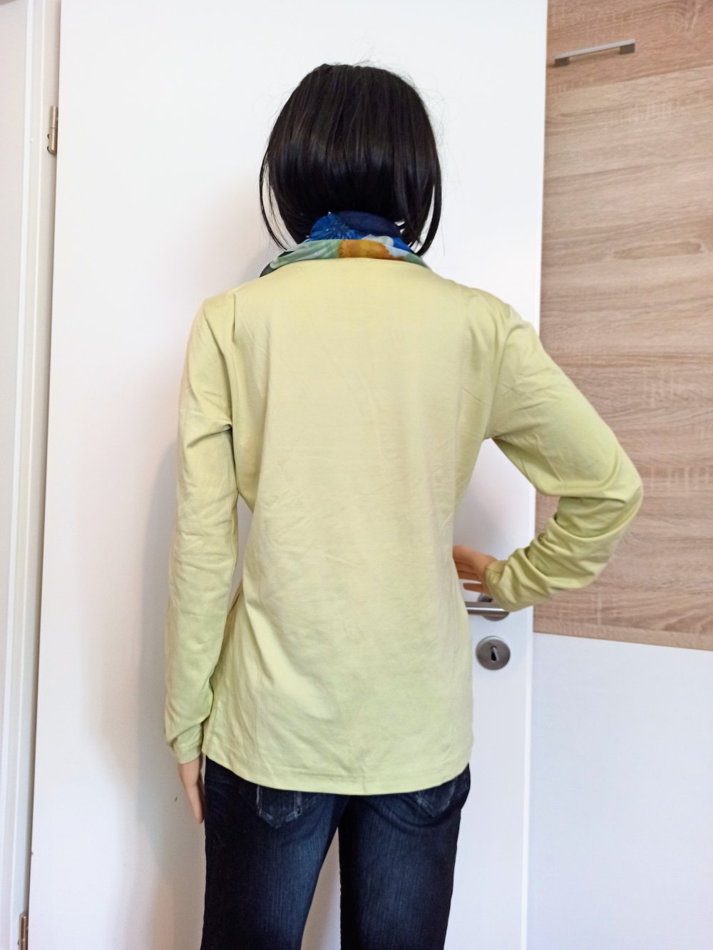 Schöner Langarm-Shirt in gelb von Heine