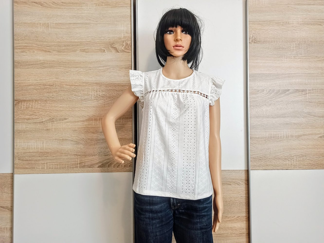 Sehr schöner Top in Weiß von Schein