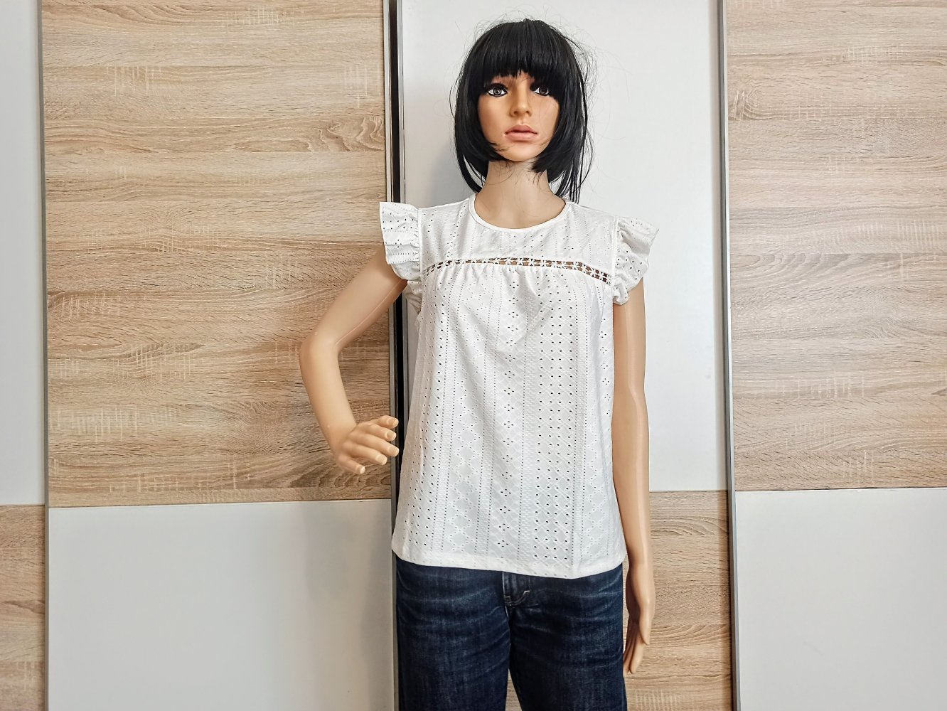 Sehr schöner Top in Weiß von Schein