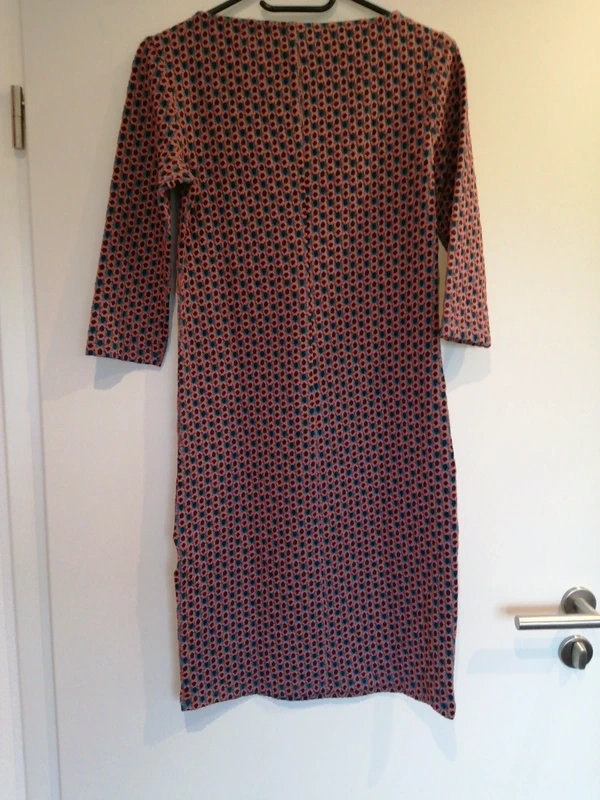 Schmales Kleid Herbstfarben S