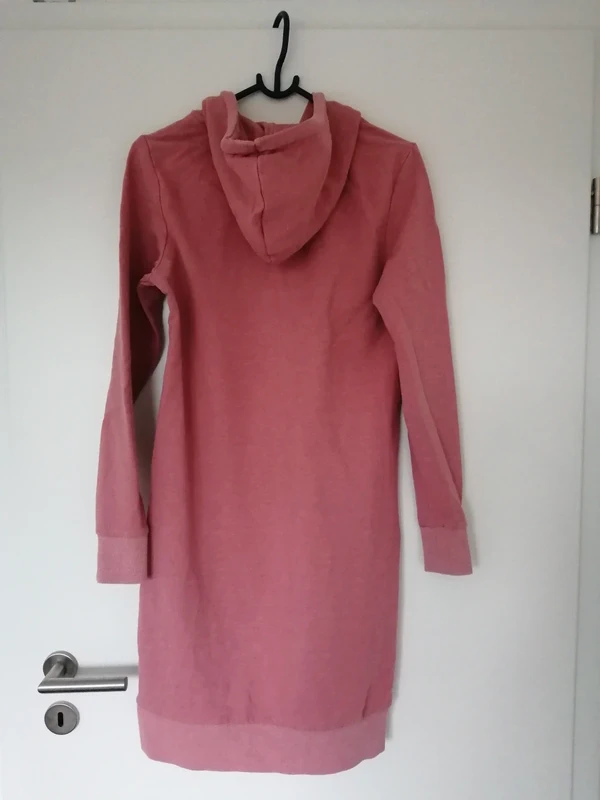 Rose Hoodiekleid Sweatkleid