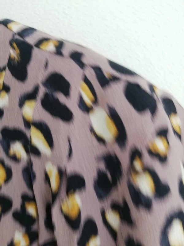 Kleid mit Leoprint