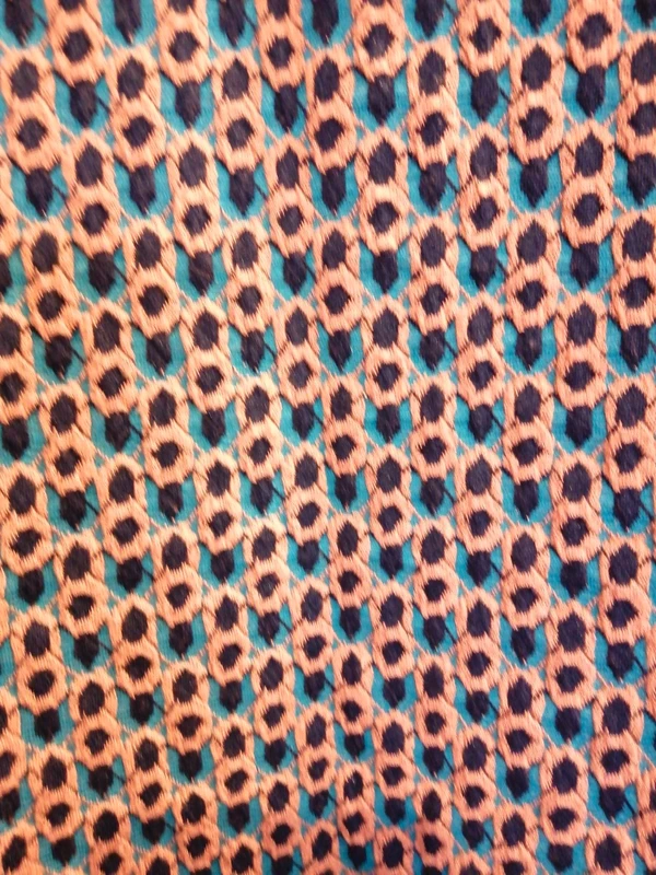 Schmales Kleid Herbstfarben S