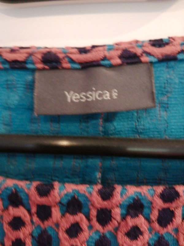 Schmales Kleid Herbstfarben S